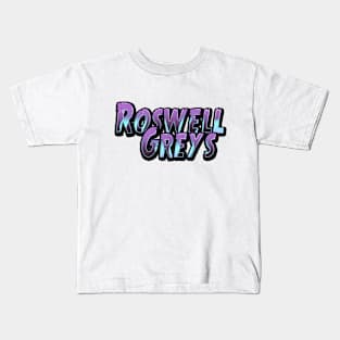 Roswell Greys Kids T-Shirt